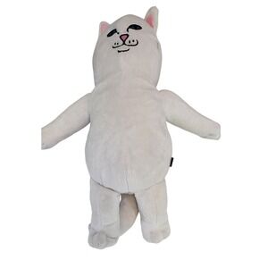 RIPNDIP White Cat Plush Toy Large Stuffed Animal Nermal